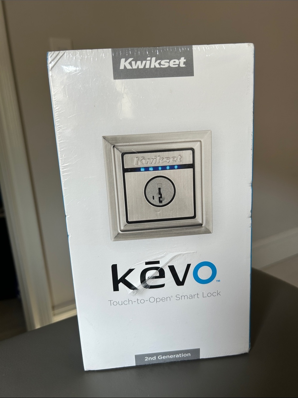 NWT Kwikset Kevo 2nd Gen Touch-to-Open Bluetooth Smart Lock Deadbolt
